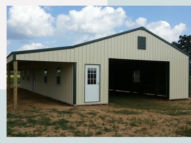 Строительство конюшен в Канаше