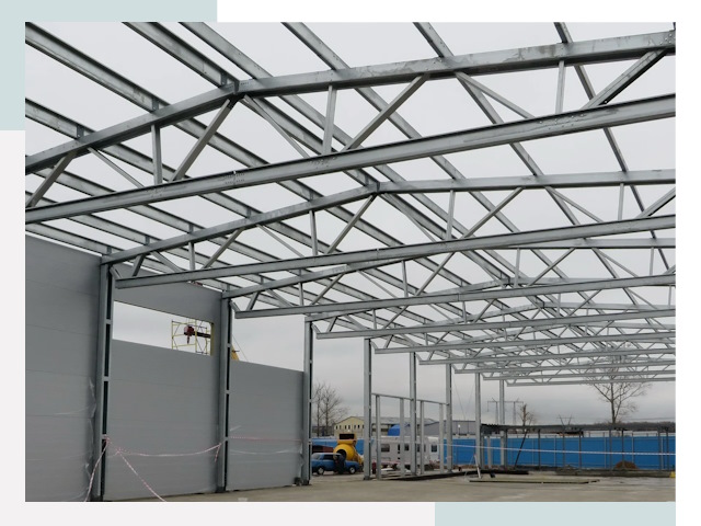 Строительство складов в Канаш от 616 руб. за м²