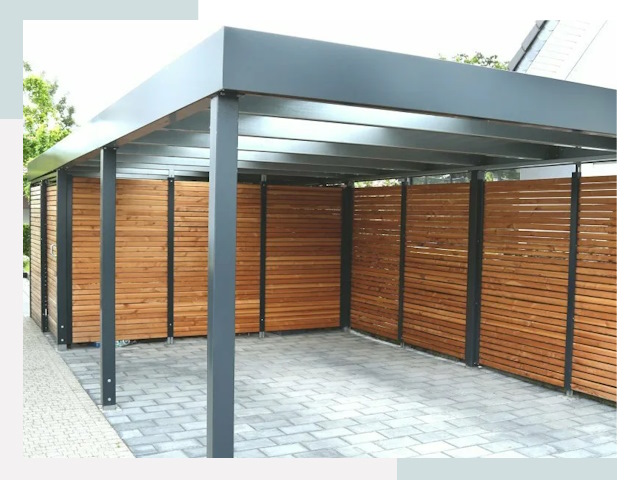 Навесы для парковки в Канаше