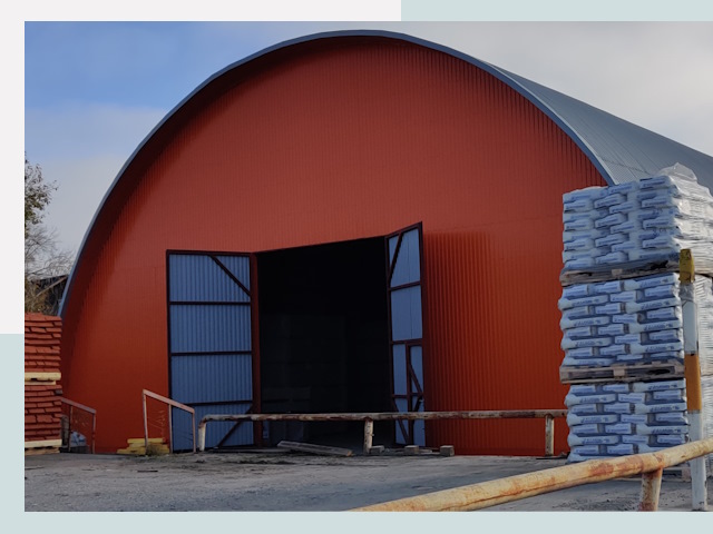 Полукруглые ангары по цене от 616 руб. в Канаш