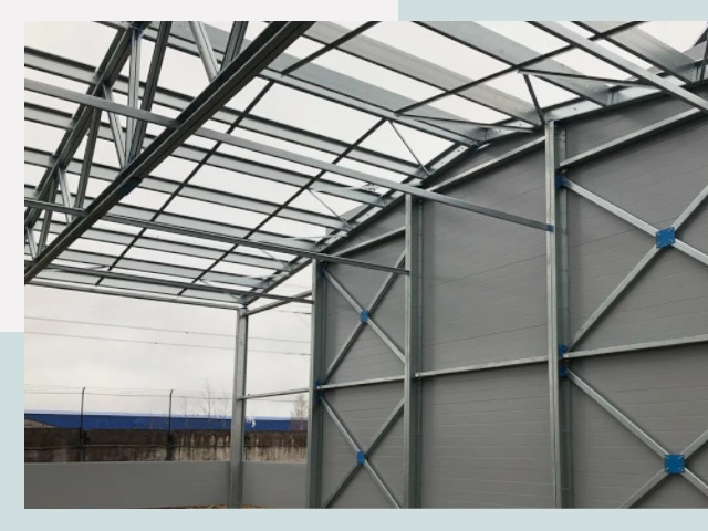 Каркасные ангары от СтальСтрой-Кна по цене от 616 руб.