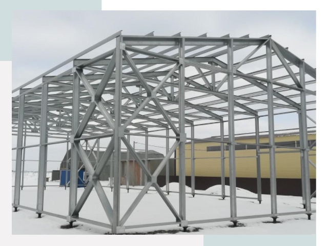 Каркасные ангары в Канаше
