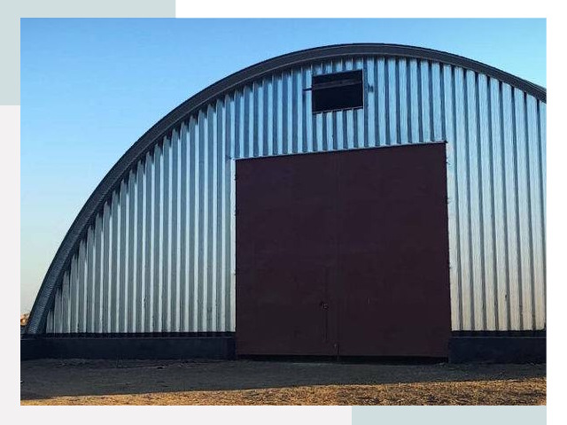 Бескаркасные ангары в Канаше