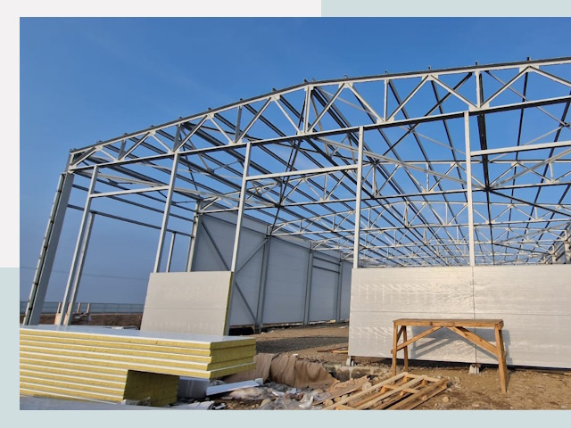 Утепленные ангары в Канаш от 616 руб. за м²