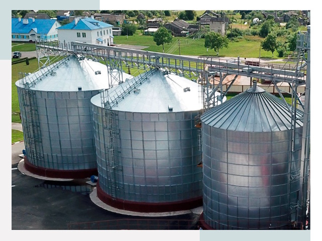 Металлические силосы в Канаше