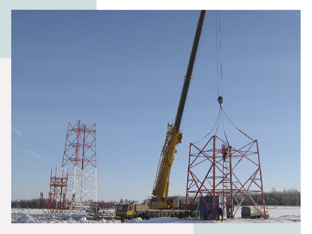 Монтаж вышек связи в Канаше