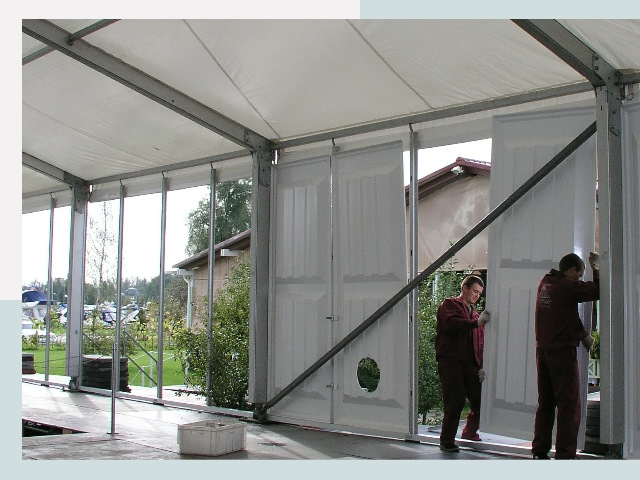 Быстро сборные шатры в Канаш от 616 руб. за м²