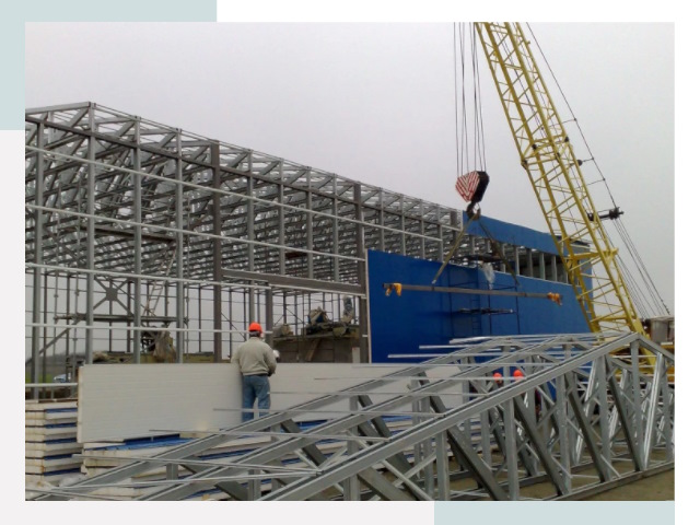 Монтаж ангаров в Канаше